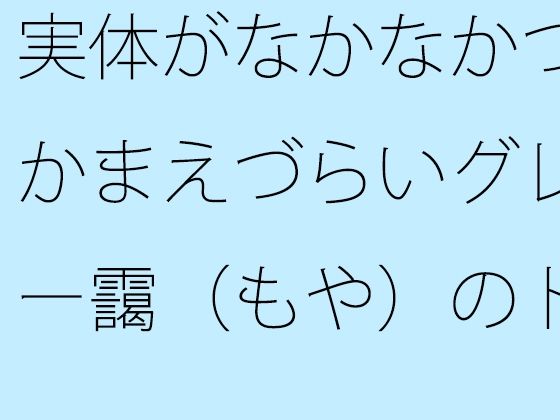 実体がなかなかつかまえづらいグレー靄（もや）のトンネルの中を  細微が問題になる アイキャッチ画像 【同人DLランキング【最新】】